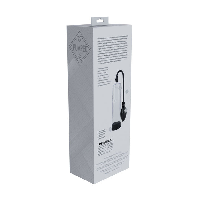 PUMPED Basic Pump 1 - Transparent Clear Penis Pump