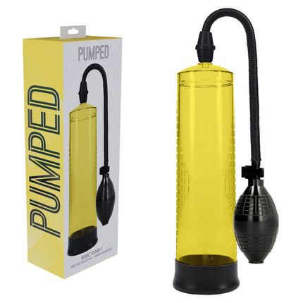 PUMPED Basic Pump 1 - Yellow Penis Pump
