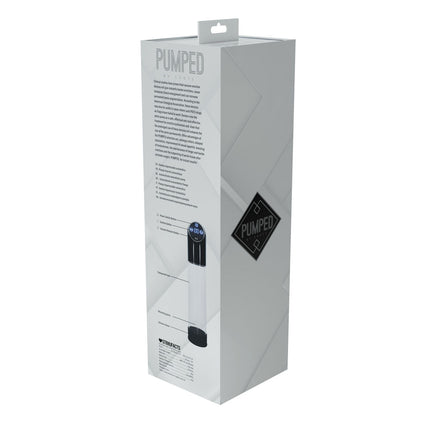 PUMPED Black/Clear Automatic Waterproof Penis Pump