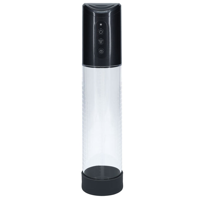 PUMPED Hyperpump Gunmetal Grey Automatic Penis Pump