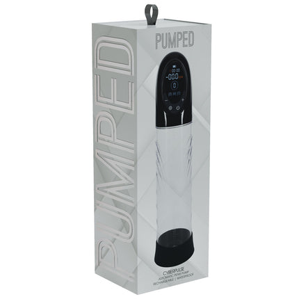 PUMPED CyberPulse Black/Clear Automatic Penis Pump