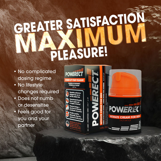 Powerect Intimate Cream for Men - 48 ml Tube