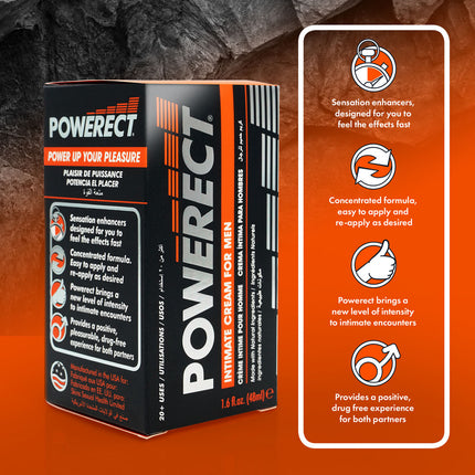 Powerect Intimate Cream for Men - 48 ml Tube