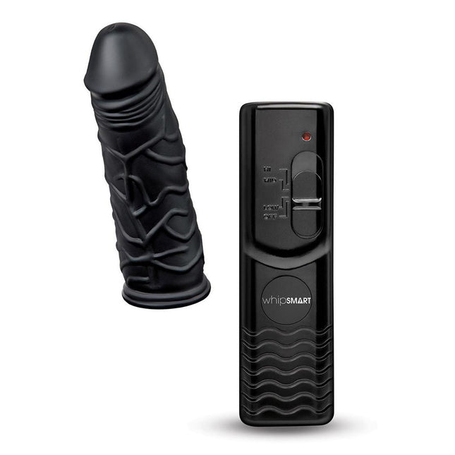 6 Inch Dildo and Whipsmart Remote Control Black for Inflatable Cushion