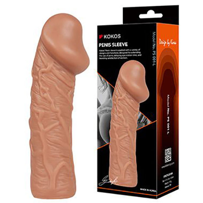 Kokos Large Penis Sleeve 1 - Flesh