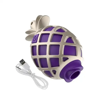Perfume Sucking Clitoral Stimulator with USB Rechargeable Cord