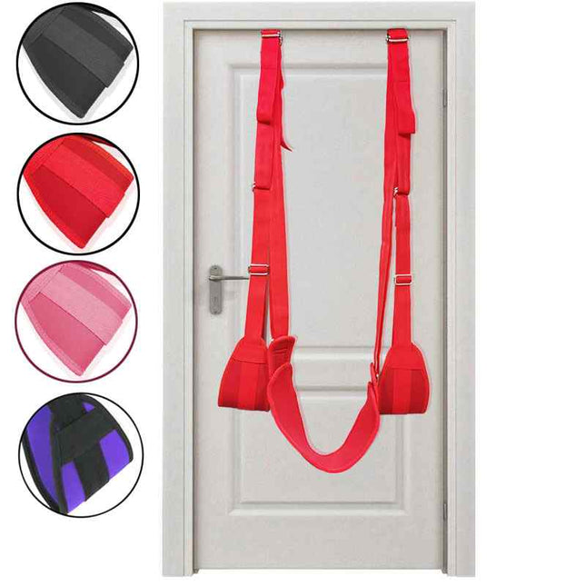 Pink Bondage Restraint Door Hanging Sex Swing