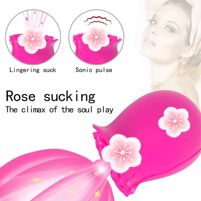 Rose Toy Clitoral Suction Vibrator