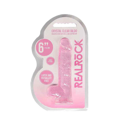 REALROCK 6 Inch Realistic Dildo With Balls