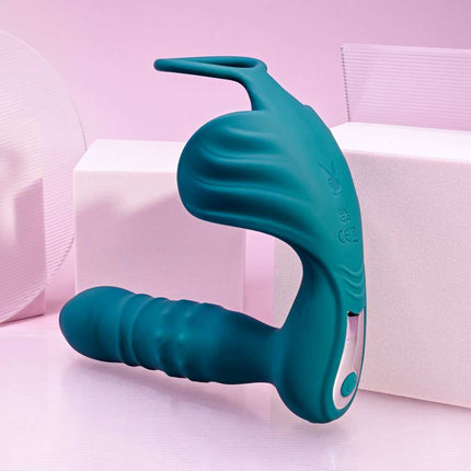 Playboy Pleasure Bring It On Thrusting Anal Plug Back