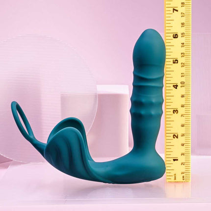 Playboy Pleasure Bring It On Thrusting Anal Plug Size