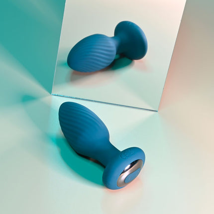 Playboy Pleasure Spinning Tail Teaser Vibrating Butt Plug Top
