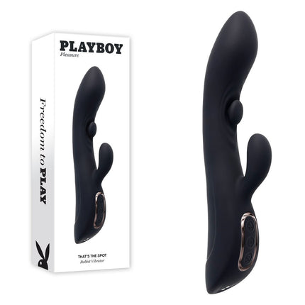 Playboy Pleasure Thats The Spot Rabbit Vibrator Box