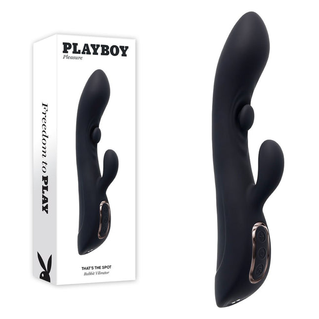 Playboy Pleasure Thats The Spot Rabbit Vibrator Box