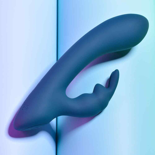 Playboy Pleasure LIL RABBIT Vibrator Deep Teal Side View