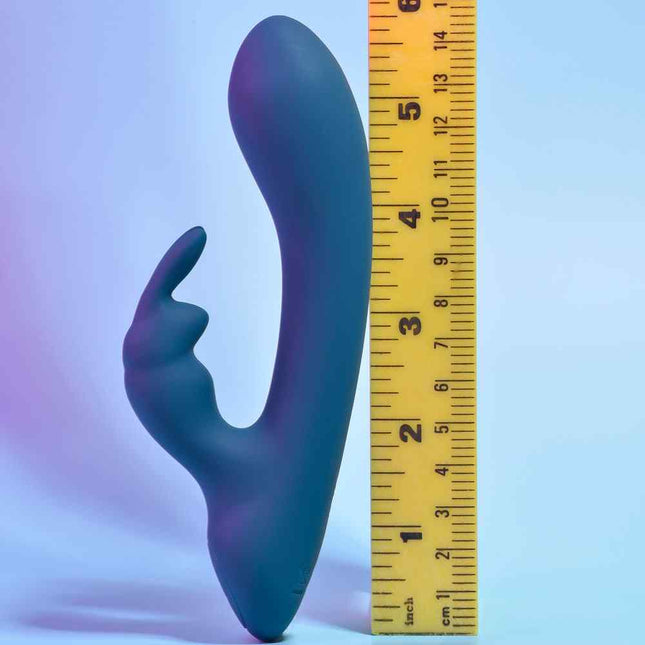 Playboy Pleasure LIL RABBIT Vibrator Deep Teal Size Chart