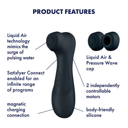 Product Features for Satisfyer Clitoris Suction Vibrator Pro 2 Gen 3