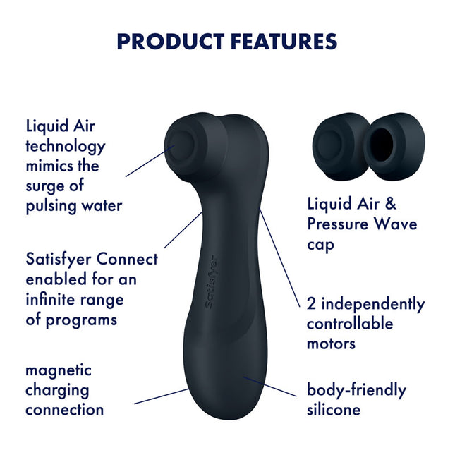 Product Features for Satisfyer Clitoris Suction Vibrator Pro 2 Gen 3
