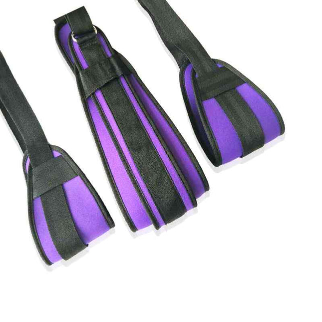 Purple Bondage Restraint Door Hanging Sex Swing