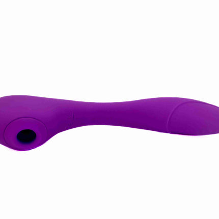 Purple Clitoris Suction Vibrator Luxury Curve