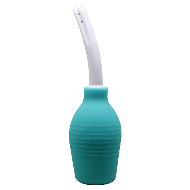 MR PLAY Anal Douche - Aqua/White Unisex 310 ml Capacity