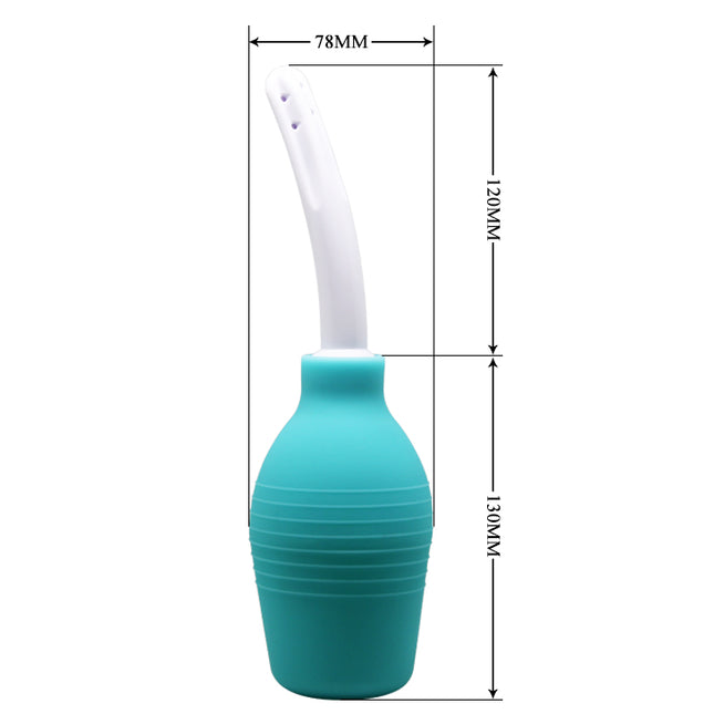 MR PLAY Anal Douche - Aqua/White Unisex 310 ml Capacity
