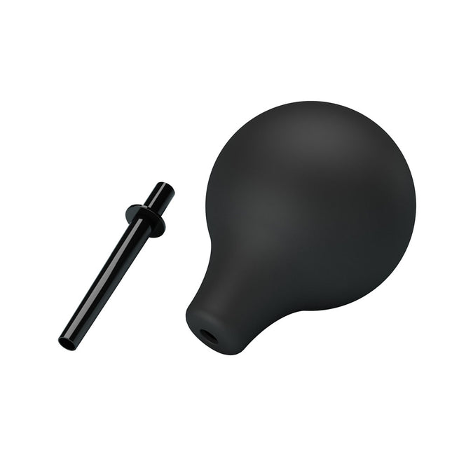 MR PLAY Anal Douche Black Unisex - 224ml Capacity