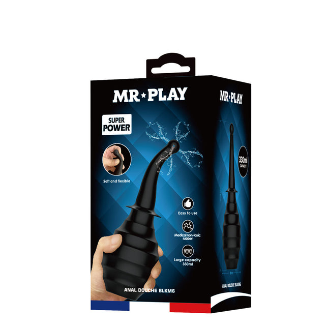 MR PLAY Anal Douche M6 Black - 330ml