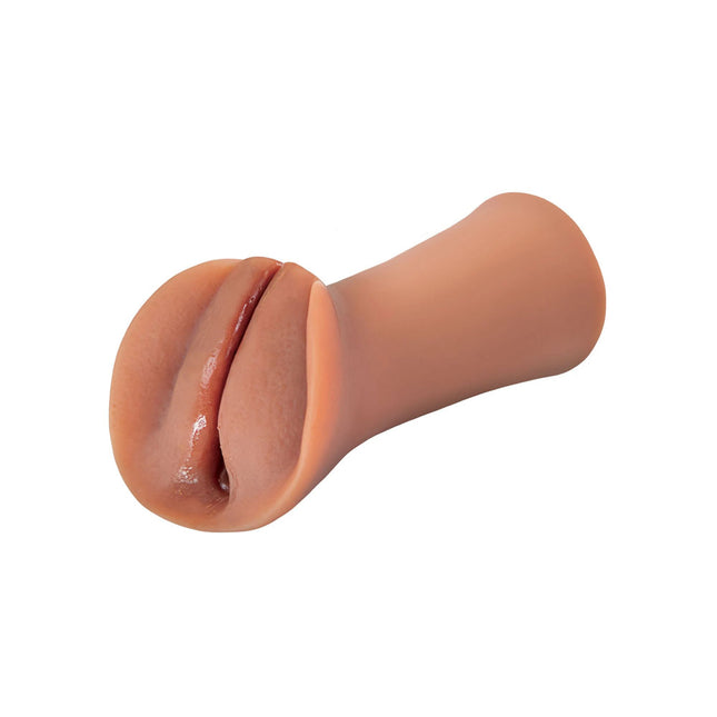 PDX Extreme Wet Pussies Slippery Slit - Tan Self-Lubricating Vagina Stroker