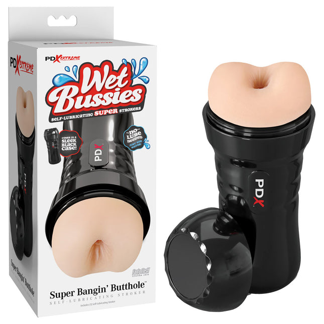 PDX Wet Bussies Super Bangin Butt - Light Flesh Anal Stroker