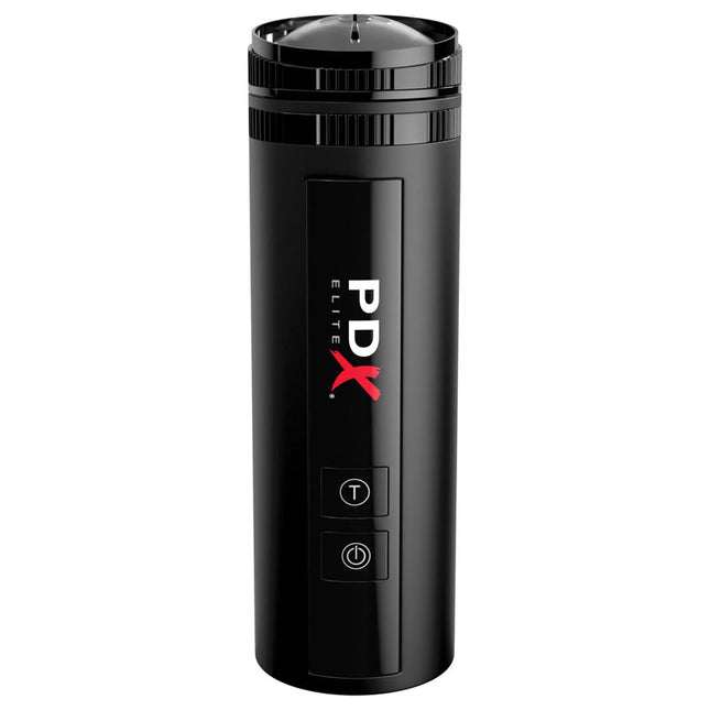 PDX Elite Moto Bator X Black Powered Water Stroker