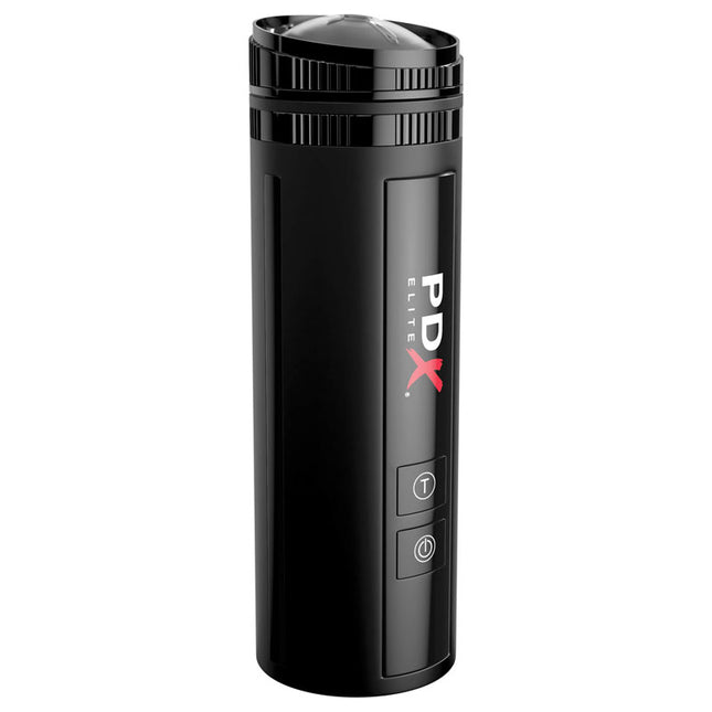 PDX Elite Moto Bator X Black Powered Water Stroker