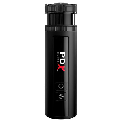 PDX Elite Moto Bator X Black Powered Water Stroker