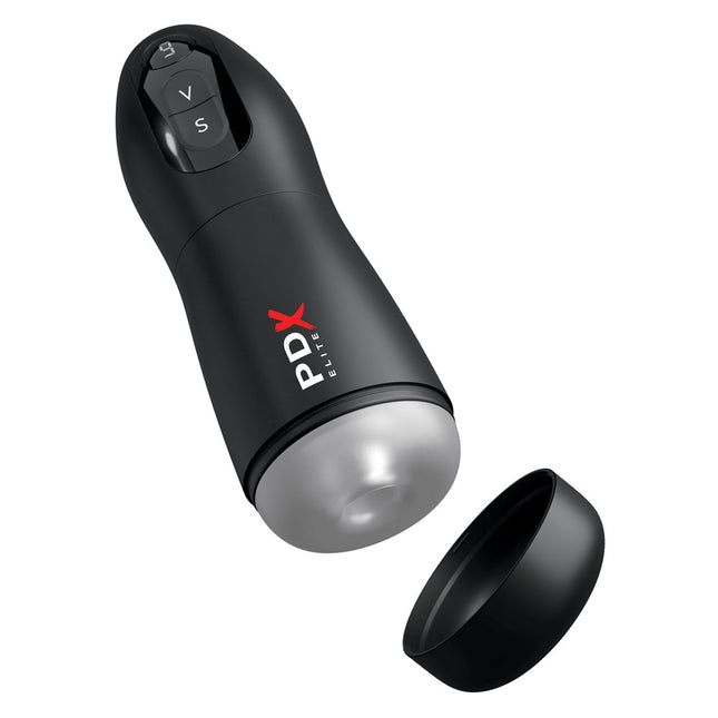 PDX Elite Suck-O-Matic Sucking & Vibrating Masturbator
