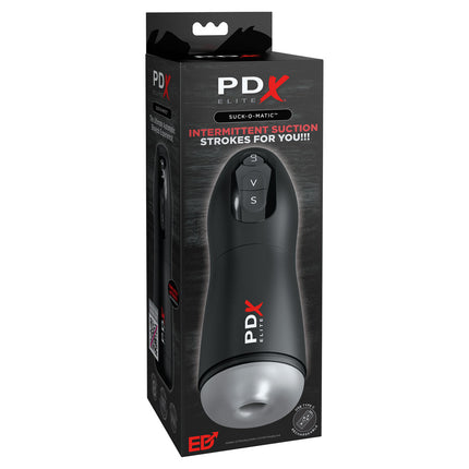 PDX Elite Suck-O-Matic Sucking & Vibrating Masturbator