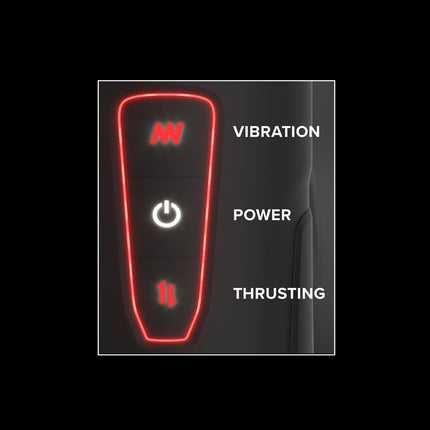 PDX Elite Milk Me Hotter - Thrusting Heating & Vibrating Auto Stroker