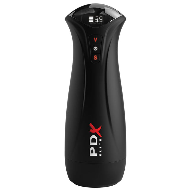 PDX Elite Fuck-Gasm Flesh Sucking & Vibrating Auto Stroker