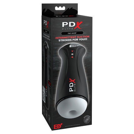 PDX Elite Fap-Gasm Flesh Sucking & Vibrating Auto Stroker