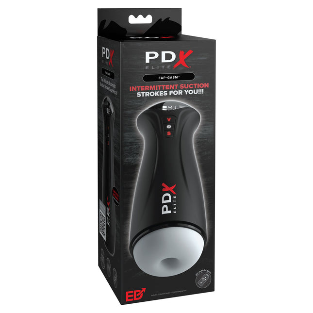 PDX Elite Fap-Gasm Flesh Sucking & Vibrating Auto Stroker