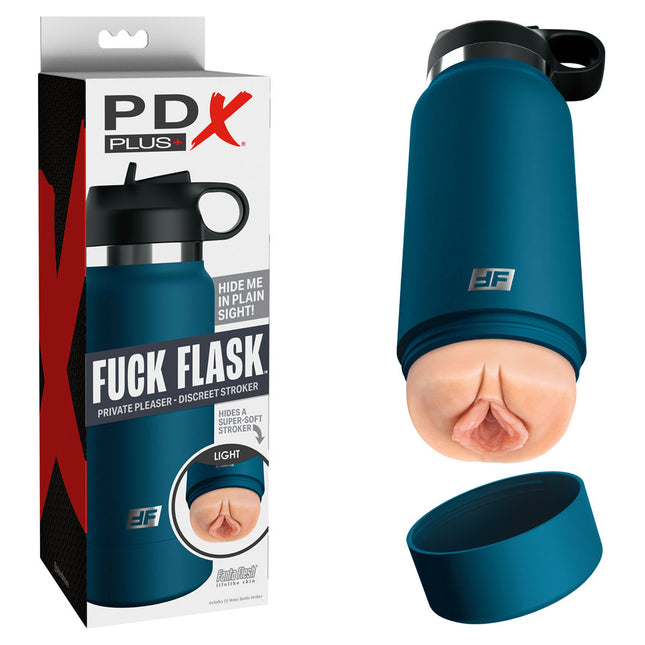 PDX Plus Fuck Flask Private Pleaser - Flesh Discreet Vagina Stroker