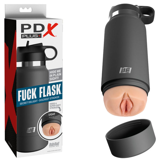 PDX Plus Fuck Flask Secret Delight - Flesh Discreet Vagina Stroker