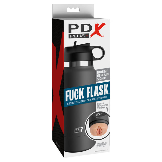 PDX Plus Fuck Flask Secret Delight - Flesh Discreet Vagina Stroker