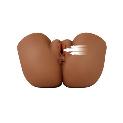 PDX Elite Back That Ass Up - Brown USB Rechargeable Auto Mega Masturbator