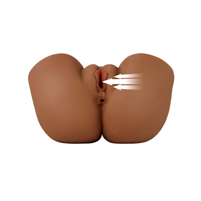 PDX Elite Back That Ass Up - Brown USB Rechargeable Auto Mega Masturbator