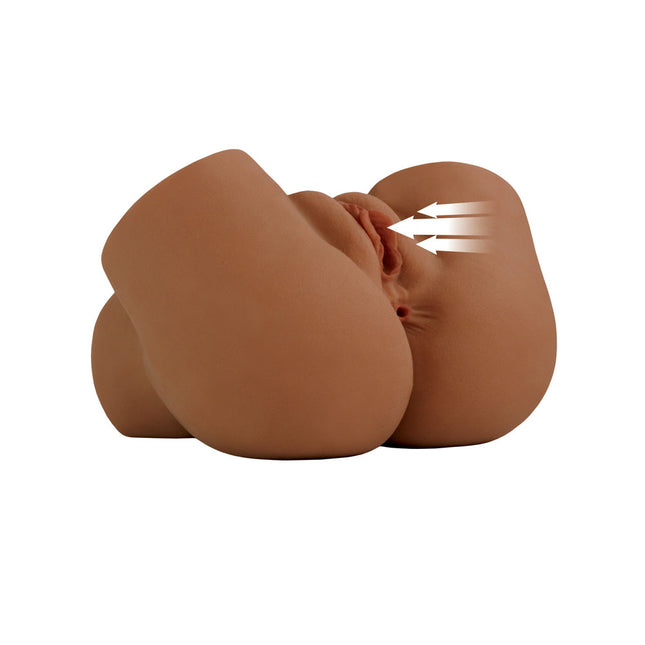 PDX Elite Back That Ass Up - Brown USB Rechargeable Auto Mega Masturbator