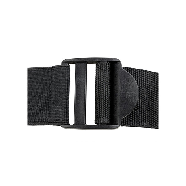 Black harness strap