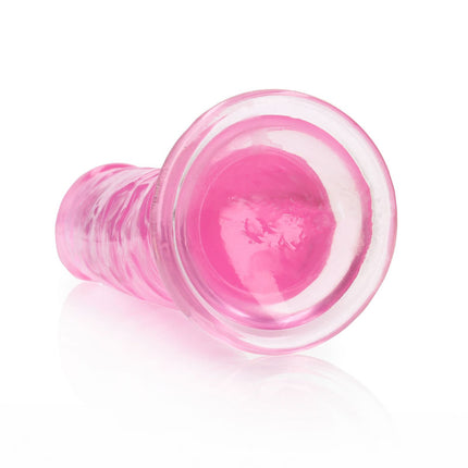 REALROCK 11 Inch Suction Cup Dildo - Pink Bottom View