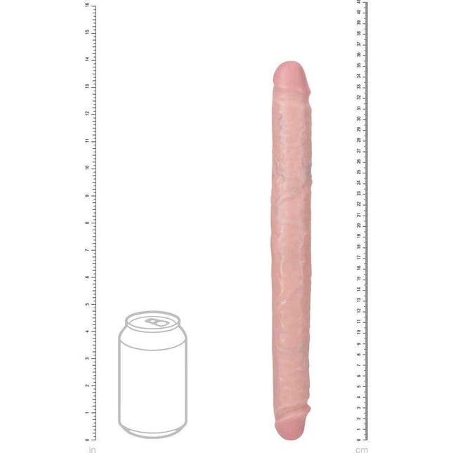 REALROCK 14 Inch Slim Double Dildo - Flesh Size Chart