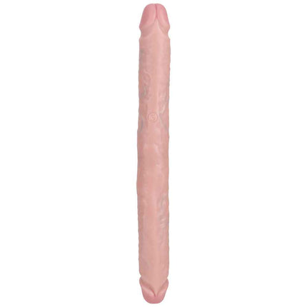 REALROCK 14 Inch Slim Double Large Dildo - Flesh Straight