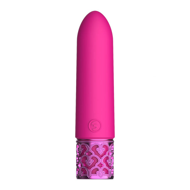 ROYAL GEMS Imperial Silicone Pink 10cm Bullet Vibrator